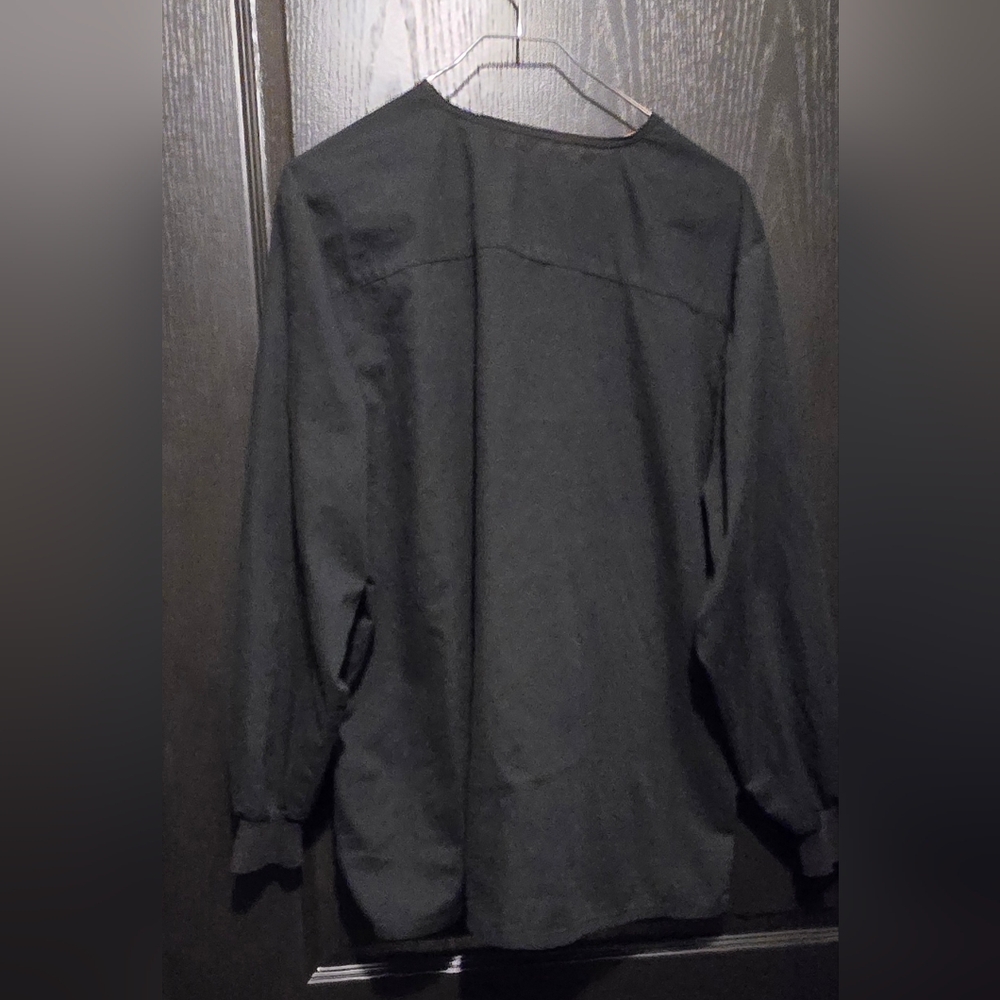 Dickies Black Scrub Jacket - Picture 2 of 3